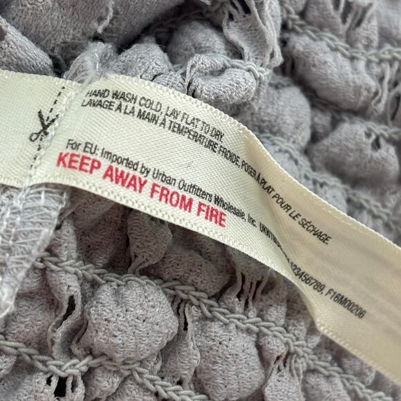 Free People One Light Blue Gray Adella Strappy Bralette - Picture 12 of 12